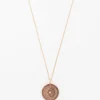 Small Celestial Protection Medallion Necklace