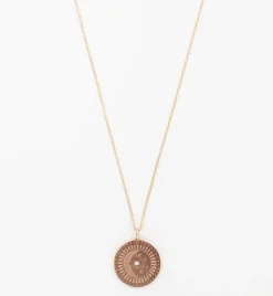 Small Celestial Protection Medallion Necklace
