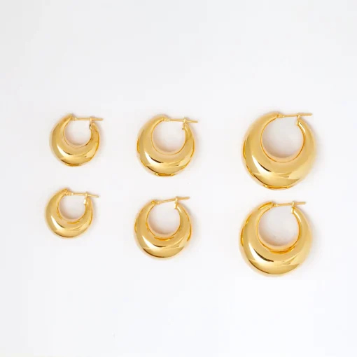 Small 20mm Bubble Hoops