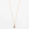 Square Diamond Mirror Pendant