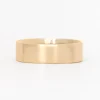 Square 6mm Polished Band