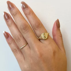 Sundial Signet Ring