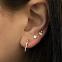 0.50 tcw Three-Prong Diamond Solitaire Studs