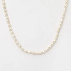 Tiny Seed Pearl Necklace