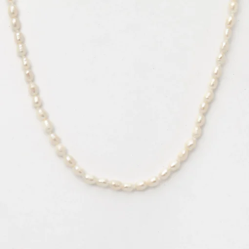 Tiny Seed Pearl Necklace