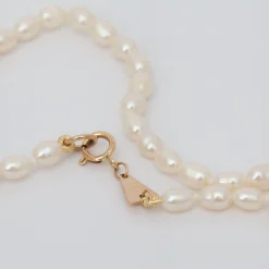 Tiny Seed Pearl Necklace