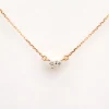 Tiny Two Diamonds Amigos Necklace