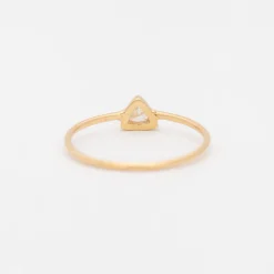 Trillion Diamond Ring