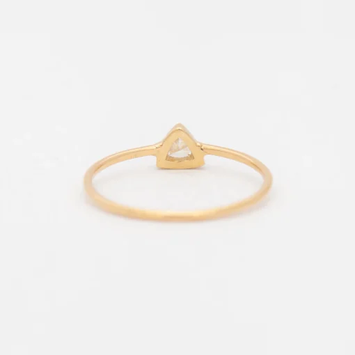 Trillion Diamond Ring
