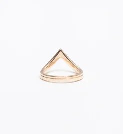 White Diamond Butterfly Chrysalis Band