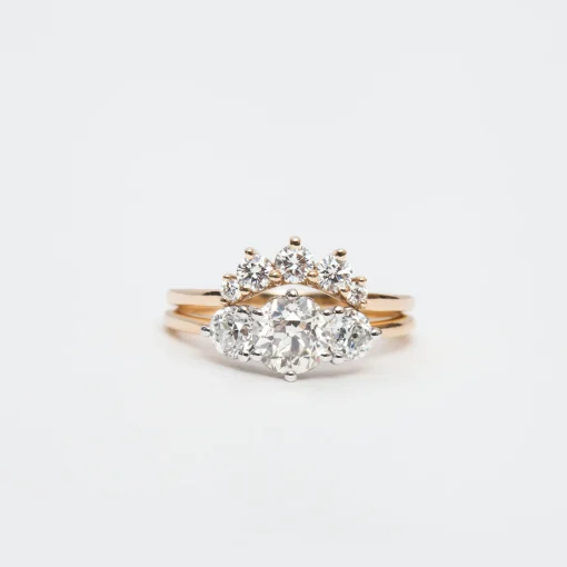 White Diamond Cosmic Luna Tiara