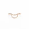 White Diamond Eleonore Pavé Helios Band