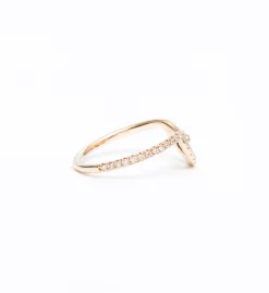 White Diamond Eleonore Pavé Helios Band