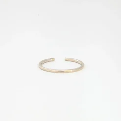 White Diamond Equilibrium Cuff Ring