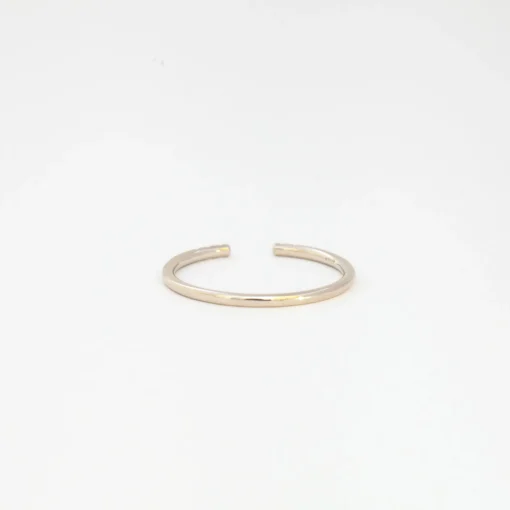 White Diamond Equilibrium Cuff Ring