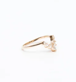 White Diamond Marquise Tiara Band