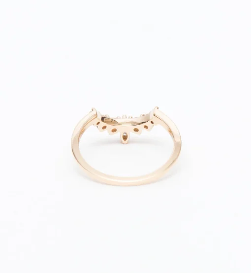 White Diamond Marquise Tiara Band