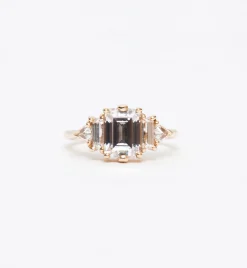 White Diamond Theda Ring