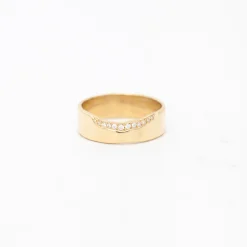 White Diamond Trail Ring