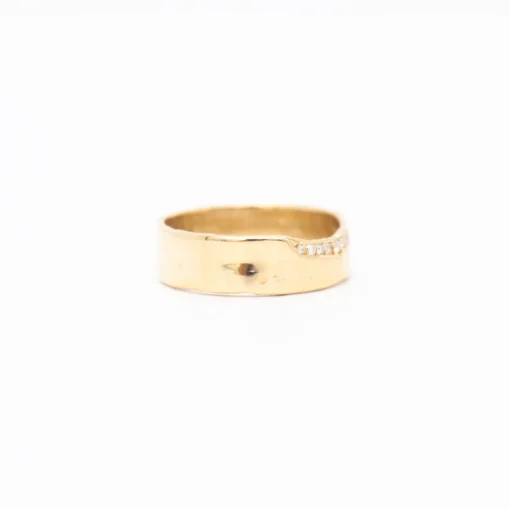 White Diamond Trail Ring