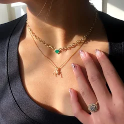 Wishbone Charm
