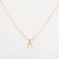 Wishbone Charm