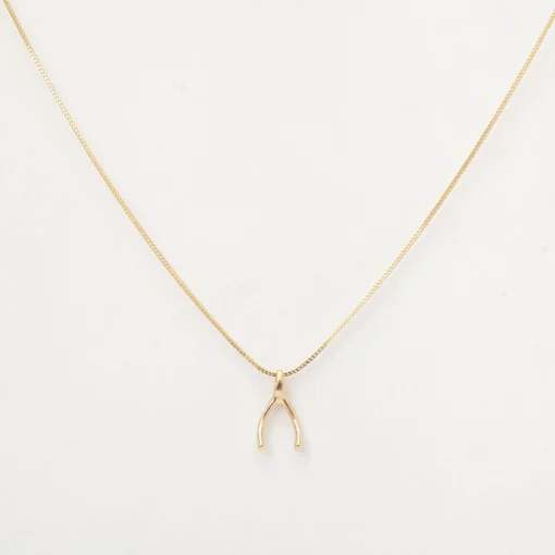 Wishbone Charm