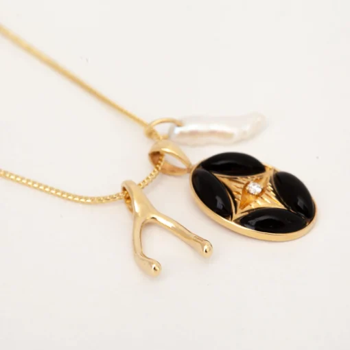 Wishbone Charm