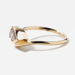 1.02 ct Champagne Pear Diamond Masumi Ring