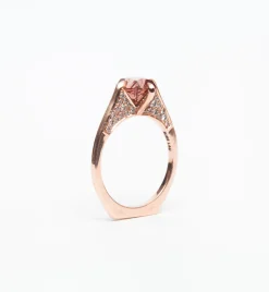 1.82 ct Garnet Minimalist Ring