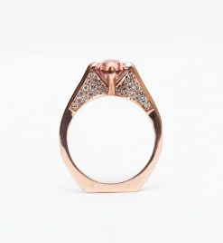 1.82 ct Garnet Minimalist Ring