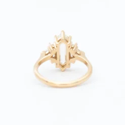 1.54 ct Hexagon Diamond Theda Ring