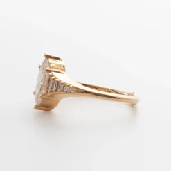 2.0 ct Lab-Grown Zeppelin Diamond Engagement Ring