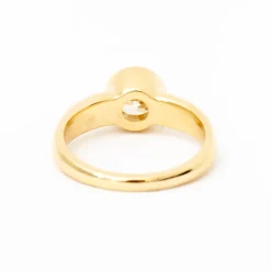 0.90 ct Old European Diamond Takara Ring