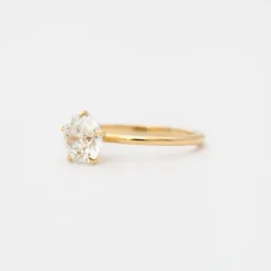1.42 ct Old European Vault Five-Prong Solitaire