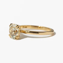 1.51 ct Old Mine Coursiere Ring