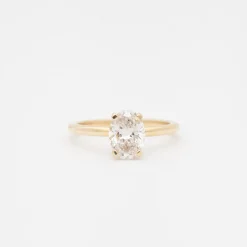 1.25 ct Oval Coursière Solitaire