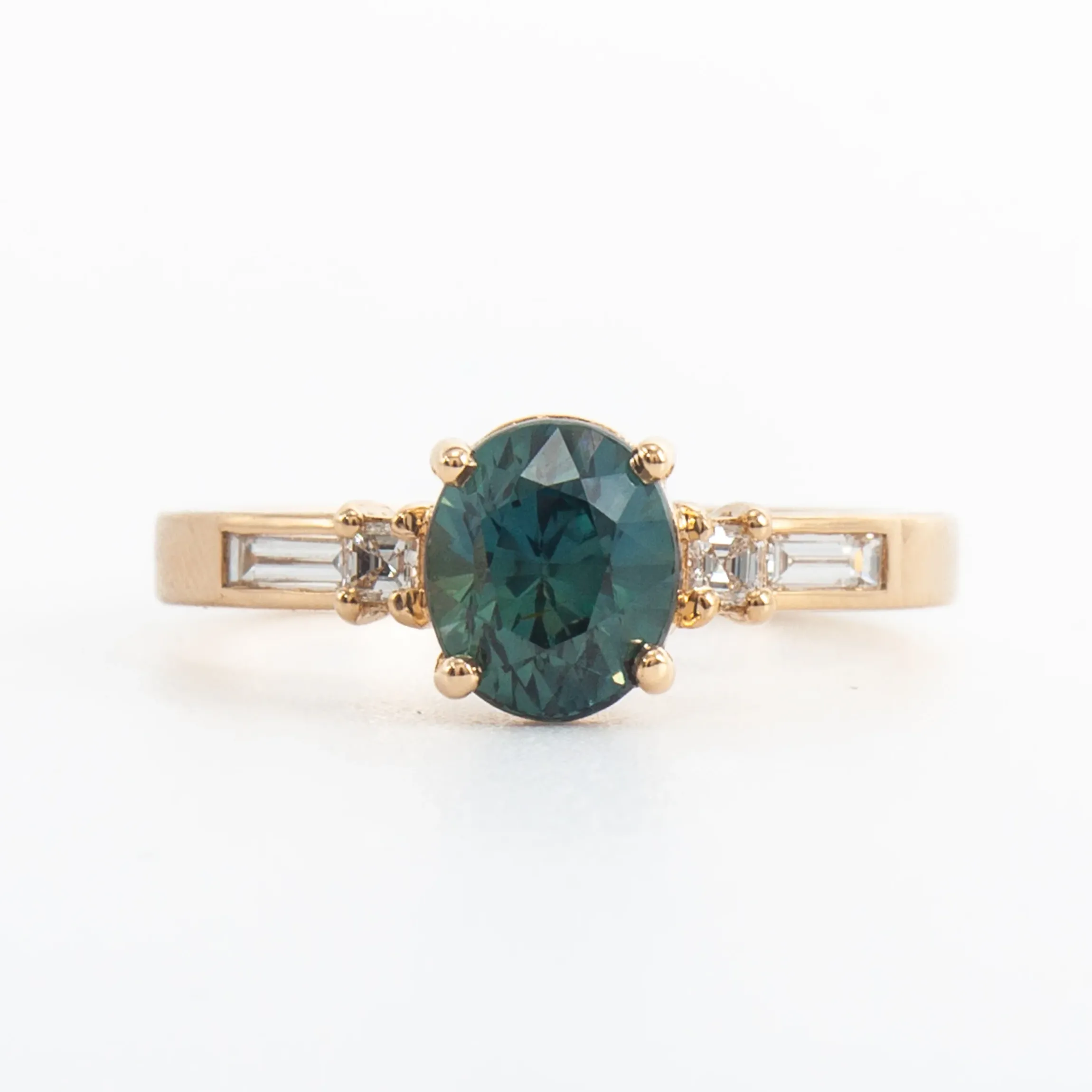 1.87 ct Oval Sapphire Hope Ring