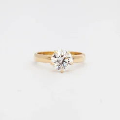 1.76 ct. Round Vault Five-Prong Solitaire