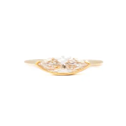 0.78 ct Stream Marquise Diamond Ring