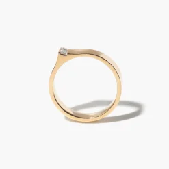 4.0 mm Braga Ring with Diamond