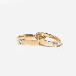 4.0 mm Braga Ring with Diamond