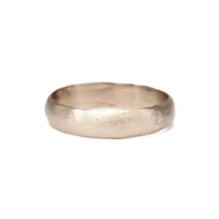 5 mm White Gold Vega Ring