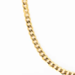 3 mm Yellow Gold Curb Chain