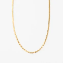 2 mm Yellow Gold Curb Chain