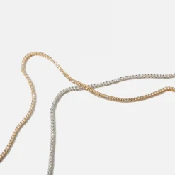 4.3 tcw Classic Tennis Necklace