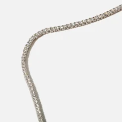 4.3 tcw Classic Tennis Necklace
