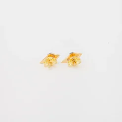 All Gold Pietra Studs