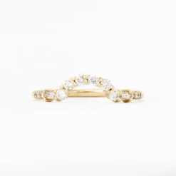 Baguette Diamond Arch Ring