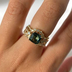 Baguette Diamond Arch Ring